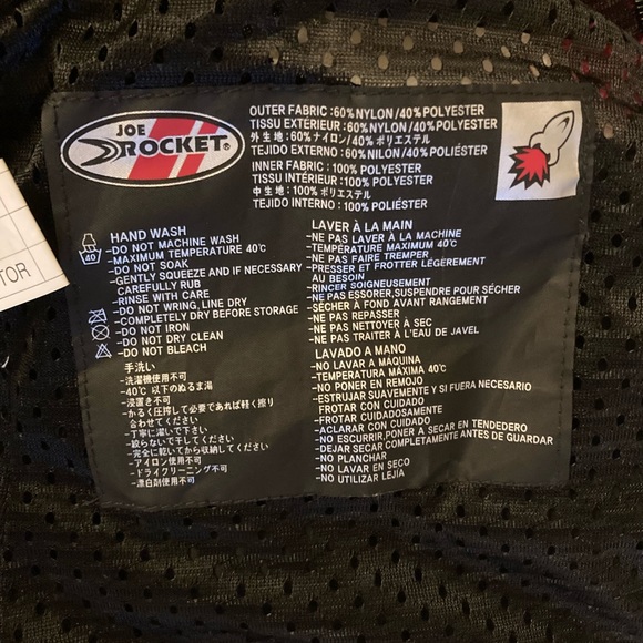 Joe rocket size medium motorcycle jacket - Picture 3 of 7